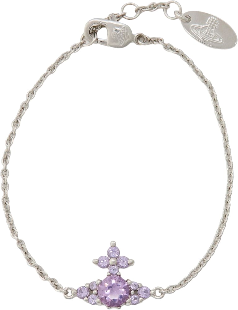 Vivienne Westwood Bijoux Platinum/Lavender Zilver