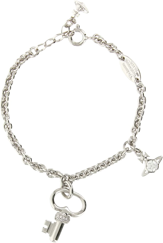 Vivienne Westwood Bijoux Platinum/White Zilver