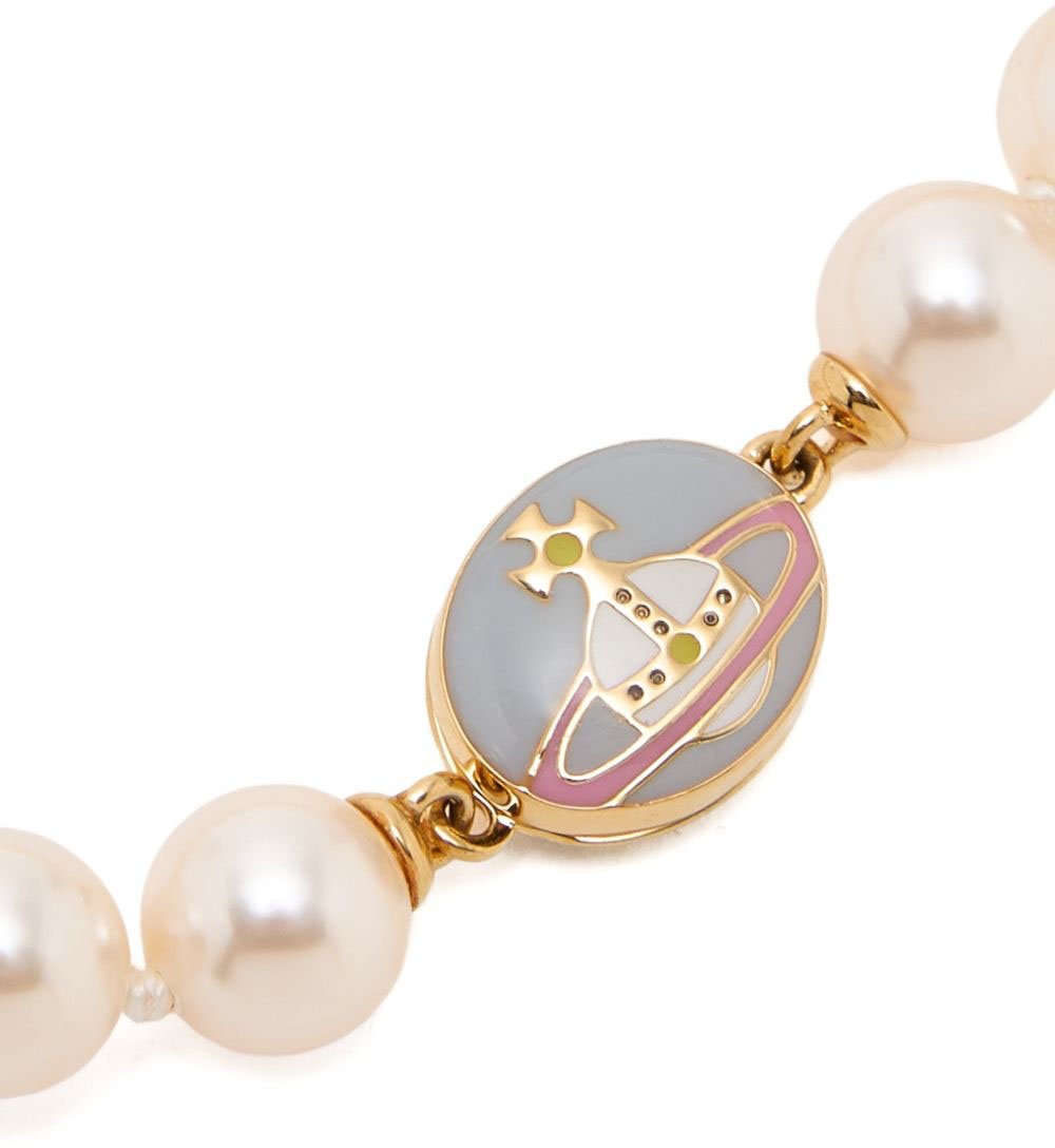 Vivienne Westwood Bijoux Goldpale Blue Blauw