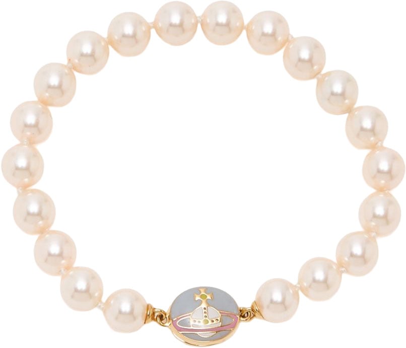 Vivienne Westwood Bijoux Gold/Pale Blue Wit