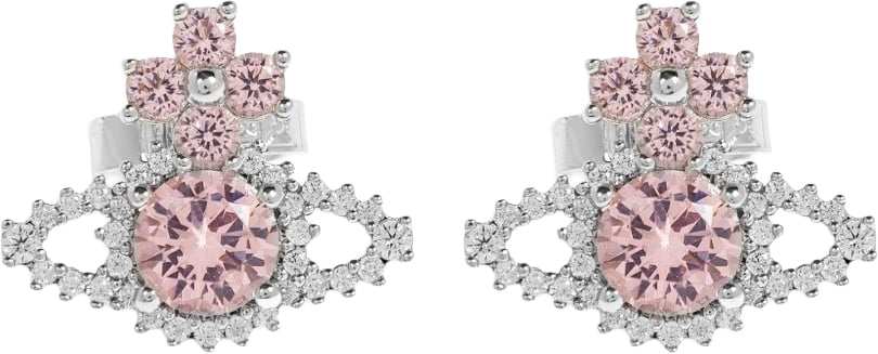 Vivienne Westwood Bijoux Platinum/Pink Zilver