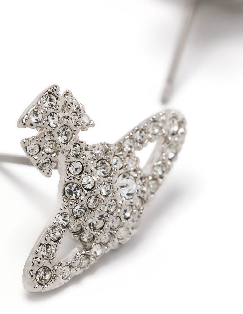 Vivienne Westwood Bijoux Platinum/Crystal Zilver