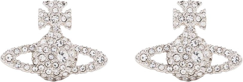 Vivienne Westwood Bijoux Platinum/Crystal Zilver