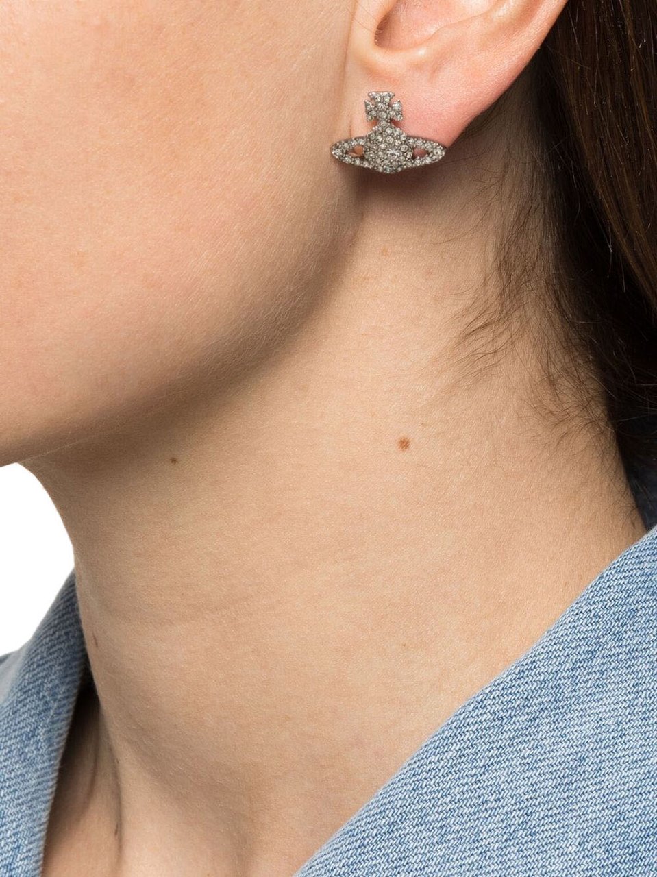 Vivienne Westwood Bijoux Platinumcrystal Zilver