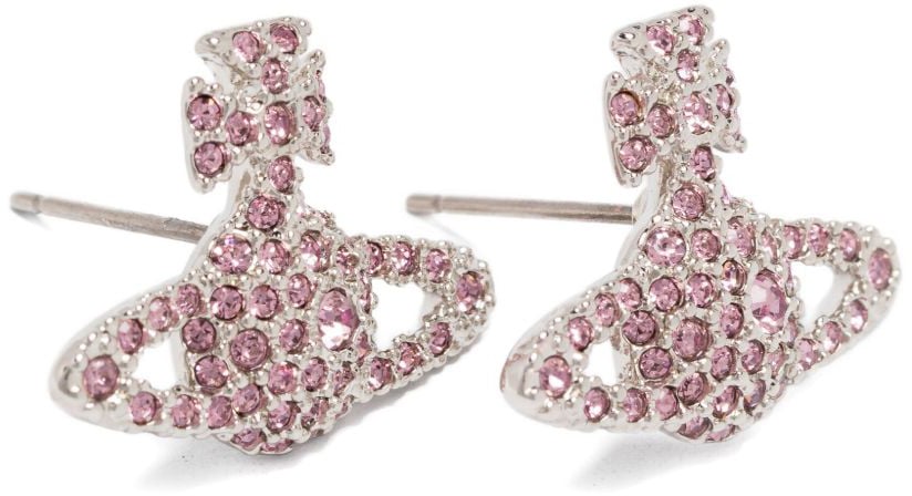 Vivienne Westwood Bijoux Platiniumlight Amethyst Zilver
