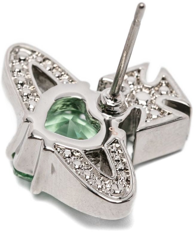 Vivienne Westwood Bijoux Platinum/Light Green Zilver