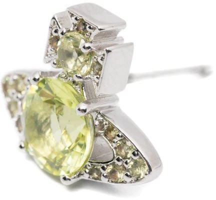 Vivienne Westwood Bijoux Platinum/Light Green Zilver
