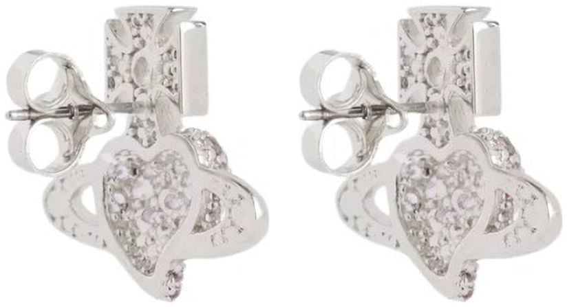 Vivienne Westwood Bijoux Platinum/Lilac/White Zilver