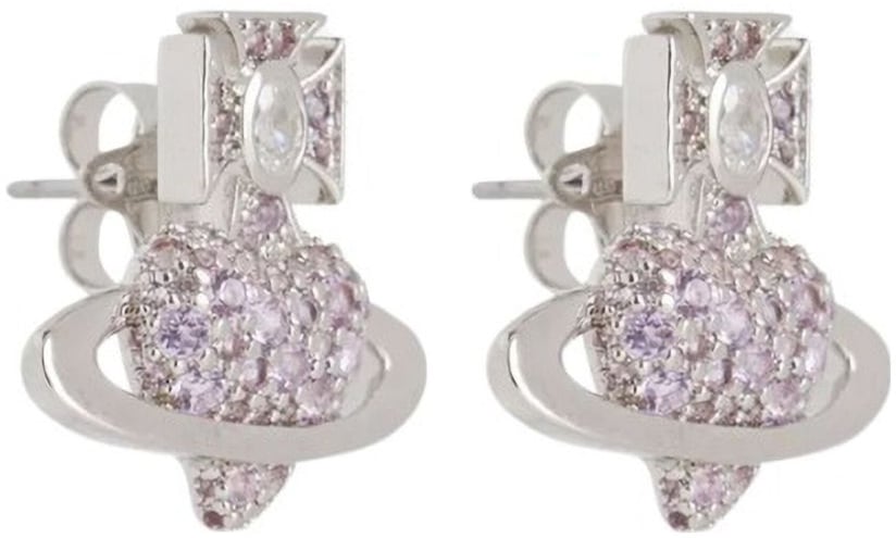 Vivienne Westwood Bijoux Platinum/Lilac/White Zilver