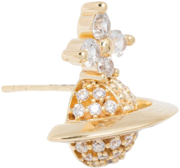 Vivienne Westwood Bijoux Goldwhite Wit