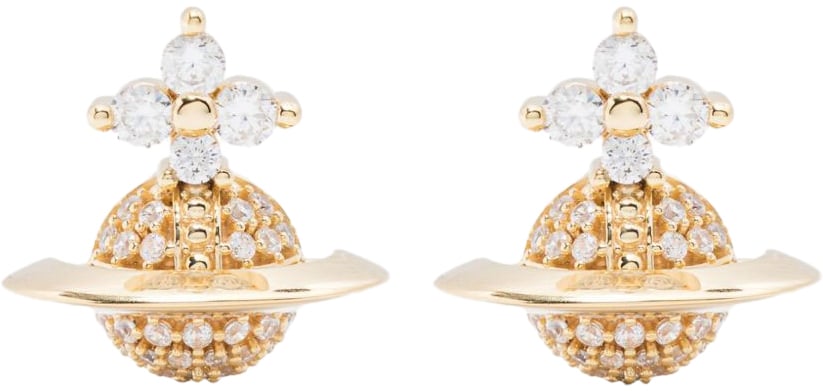 Vivienne Westwood Bijoux Goldwhite Wit