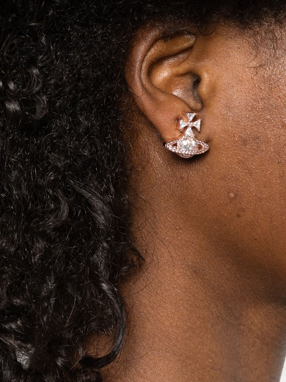 Vivienne Westwood Bijoux Pink Gold/White Goud