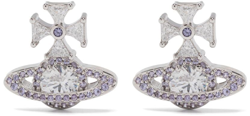 Vivienne Westwood Bijoux Platiniumwhite Lavender Paars