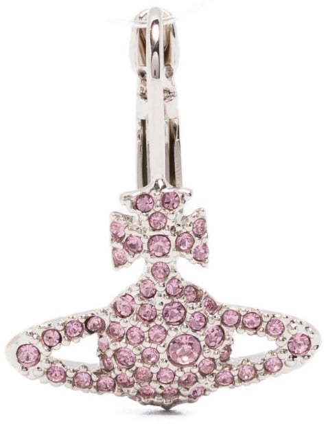 Vivienne Westwood Bijoux Platiniumlight Amethyst Zilver