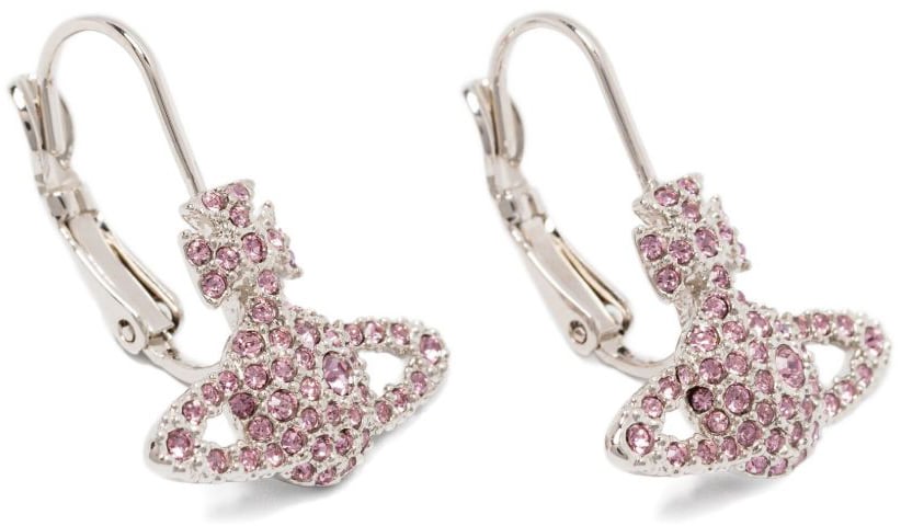Vivienne Westwood Bijoux Platiniumlight Amethyst Zilver