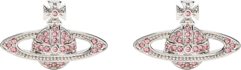 Vivienne Westwood Bijoux Platinium/Vintage Rose Roze