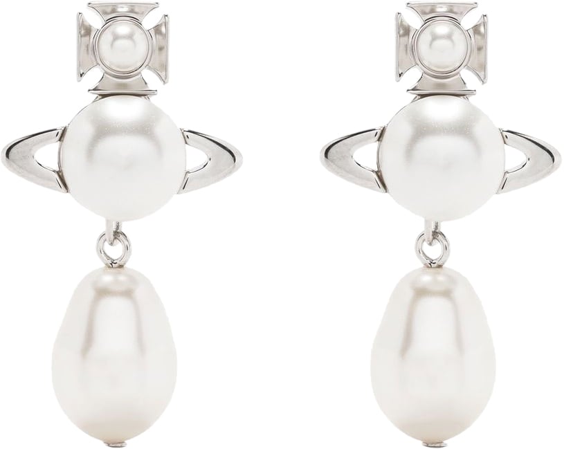 Vivienne Westwood Bijoux Platinumcreamrose Zilver