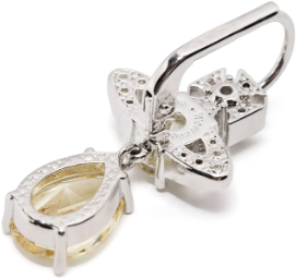 Vivienne Westwood Ismene Drop Earrings Platinum/yellow Geel