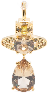 Vivienne Westwood Ismene Drop Earrings Gold Yellow Geel