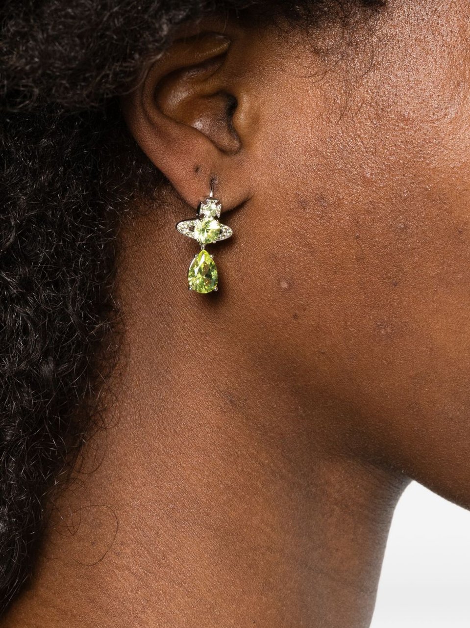 Vivienne Westwood Bijoux Platiniumlight Green Groen