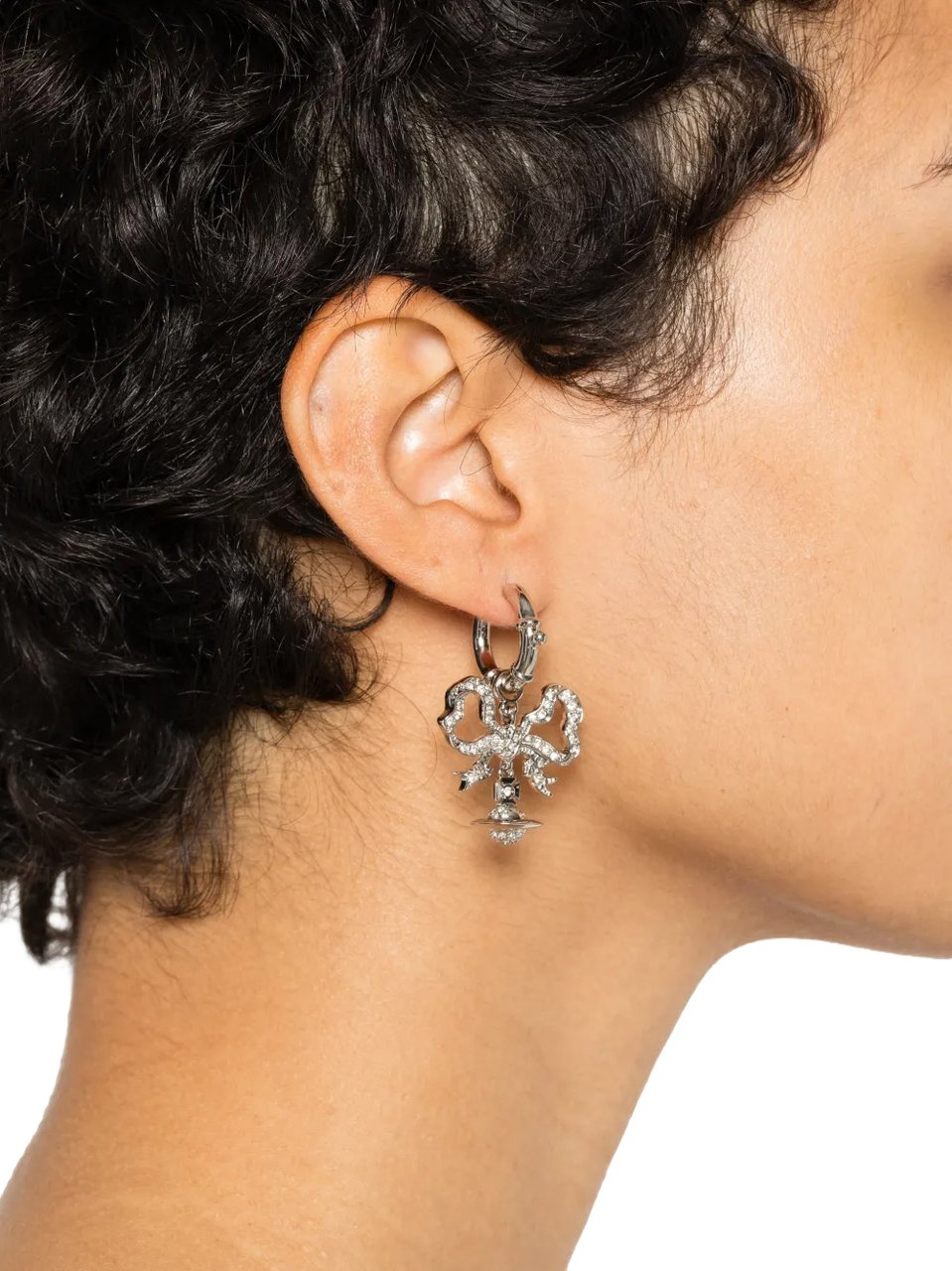 Vivienne Westwood Florindella Earrings Platinum / White Wit