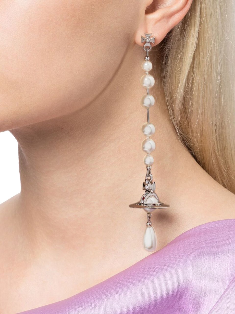 Vivienne Westwood Bijoux Platinumpearlmulti Divers