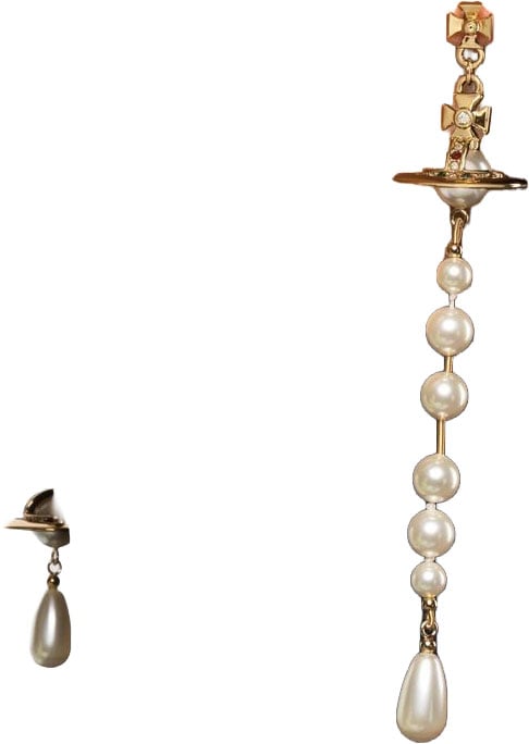 Vivienne Westwood Bijoux Gold/Pearl Goud