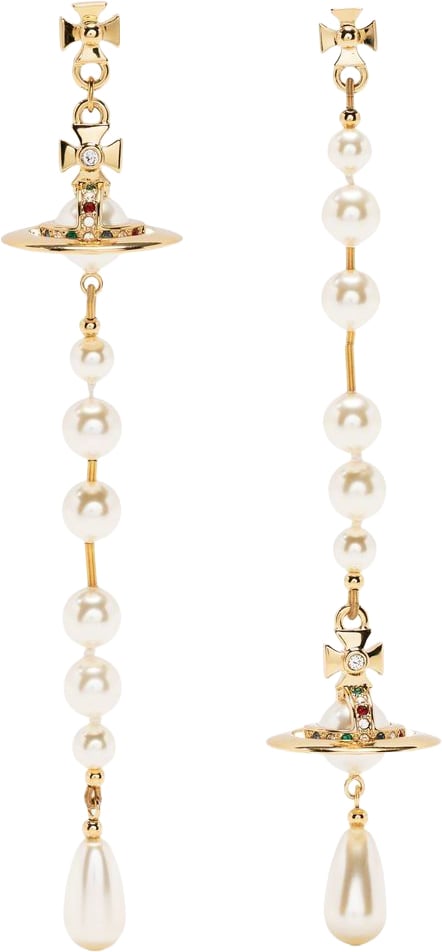 Vivienne Westwood Bijoux Gold/Pearl Goud