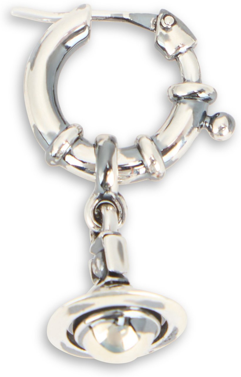Vivienne Westwood Earring with orb pendant Zilver