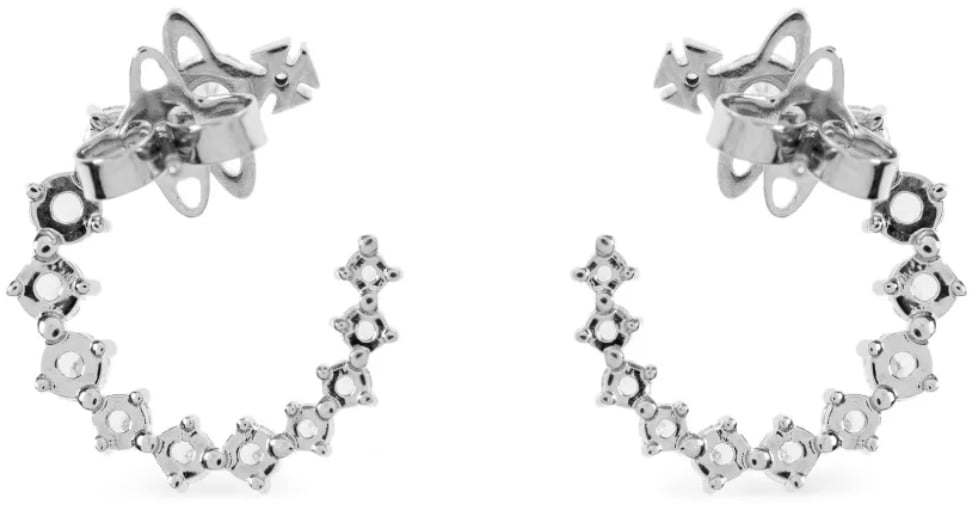 Vivienne Westwood Vivienne Westwood Lydia Earrings Platinum / White Wit