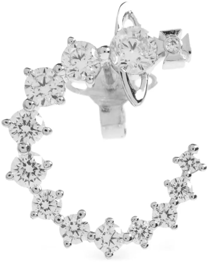 Vivienne Westwood Vivienne Westwood Lydia Earrings Platinum / White Wit
