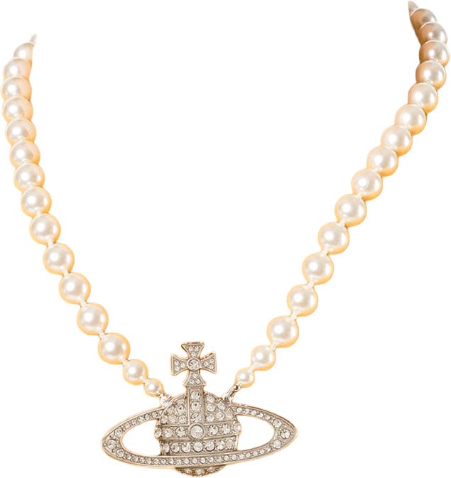 Vivienne Westwood Bijoux Platinum/Cream Wit
