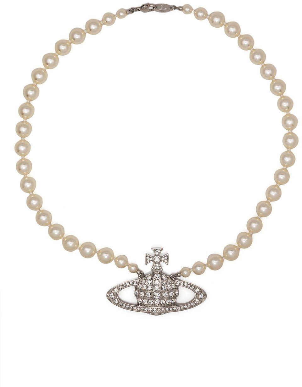 Vivienne Westwood Bijoux Platinum/Cream Wit