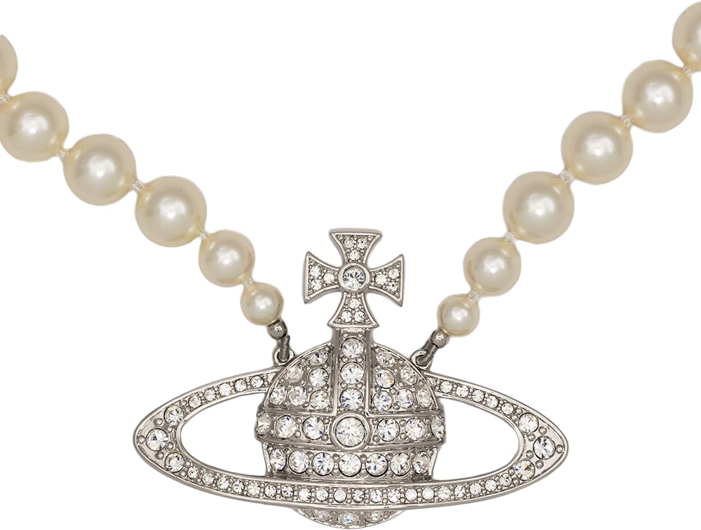Vivienne Westwood Bijoux Platinum/Cream Wit