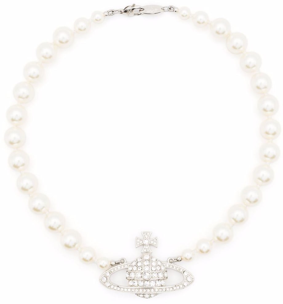Vivienne Westwood Bijoux Platinum/Cream Wit