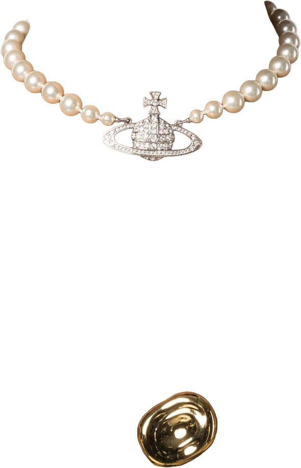 Vivienne Westwood Bijoux Platinum/Cream Wit