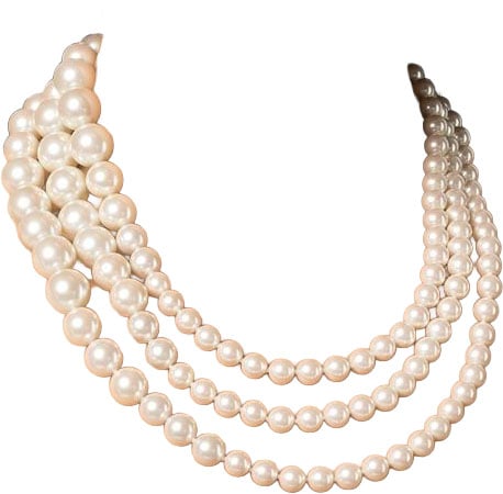 Vivienne Westwood Bijoux Platinum/Pearl Wit