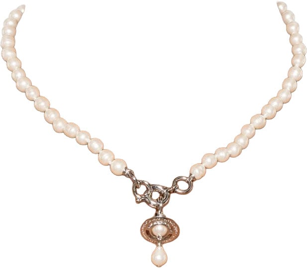 Vivienne Westwood Bijoux Platinum/Creamrose/White Wit