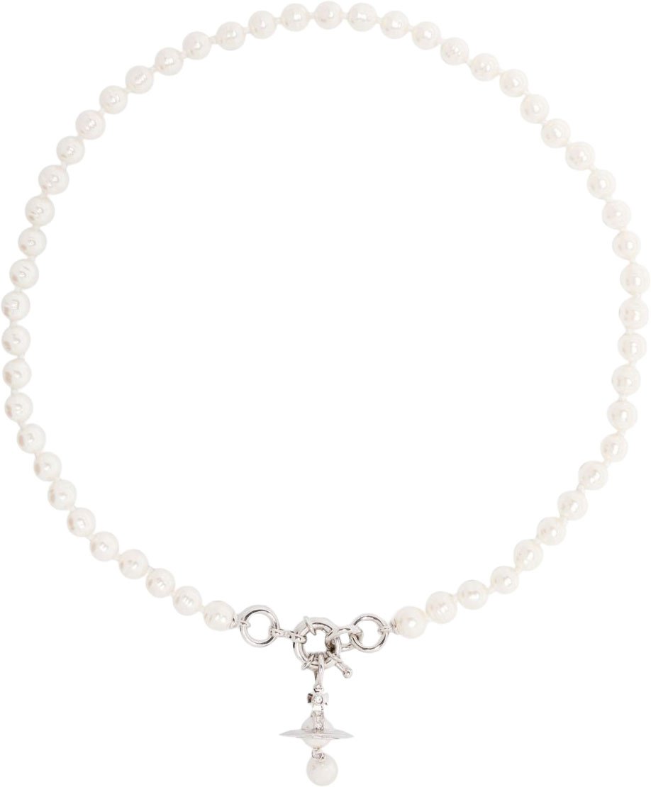 Vivienne Westwood Bijoux Platinum/Creamrose/White Wit