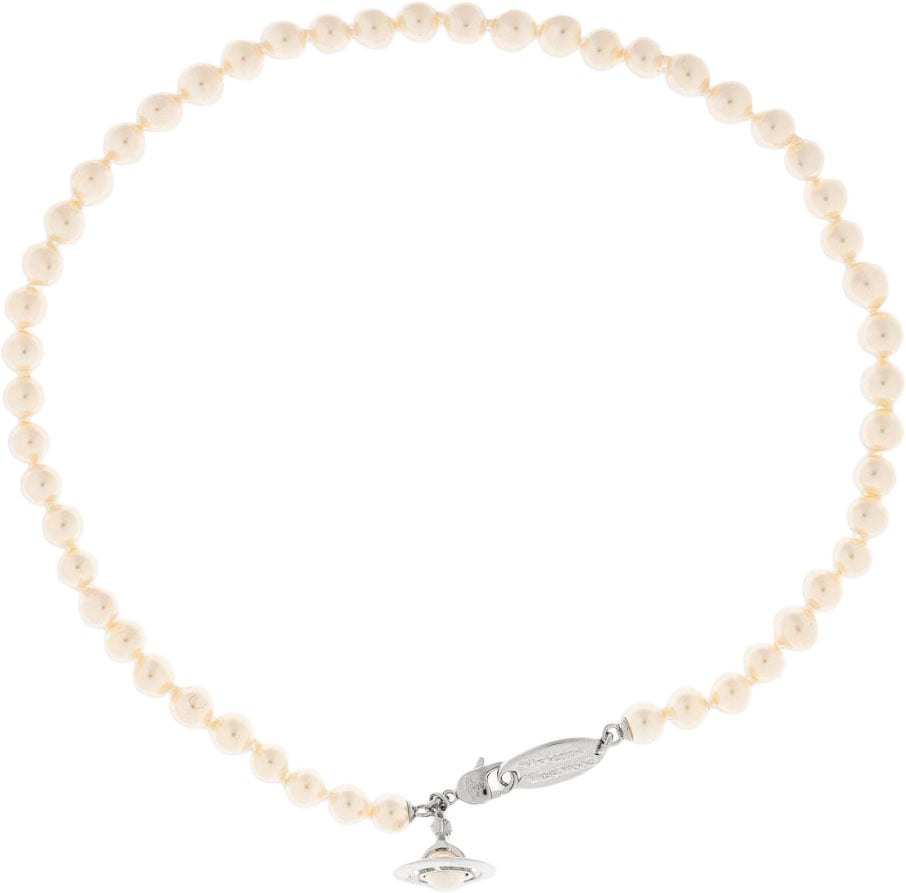 Vivienne Westwood Bijoux Platinum/Creamrose/White Wit