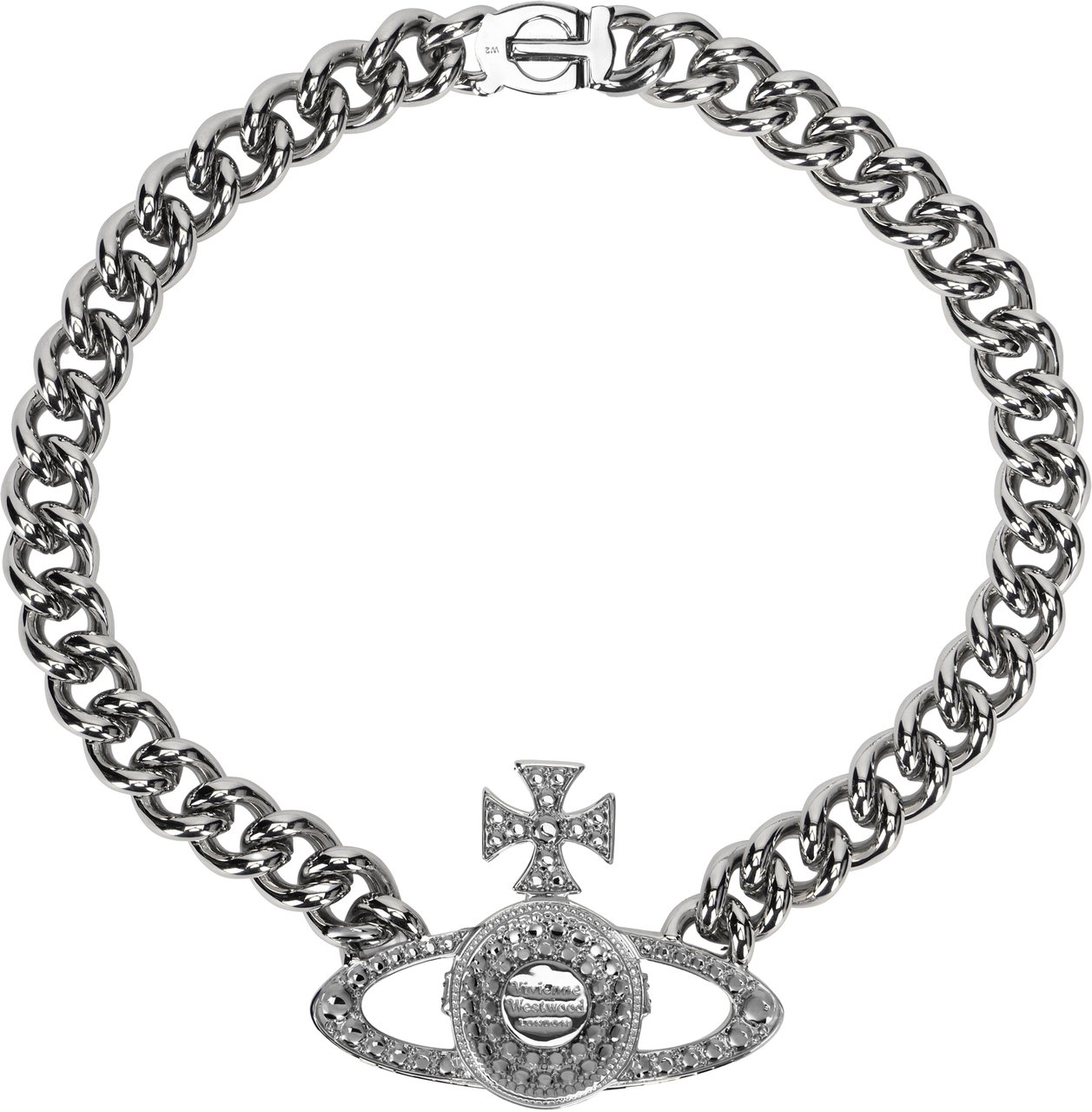 Vivienne Westwood Neysa chain necklace Zilver
