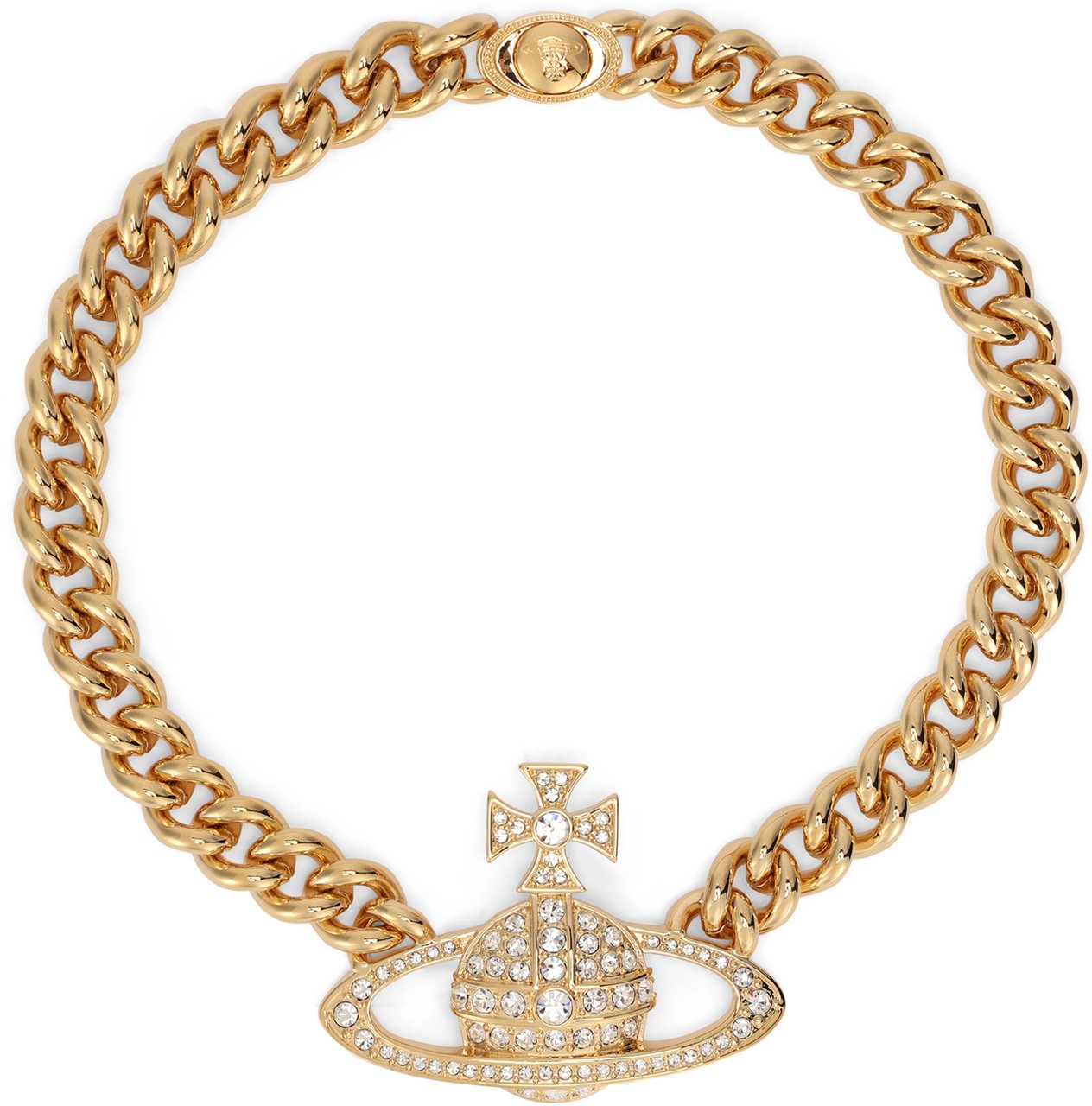 Vivienne Westwood Neysa chain necklace Goud