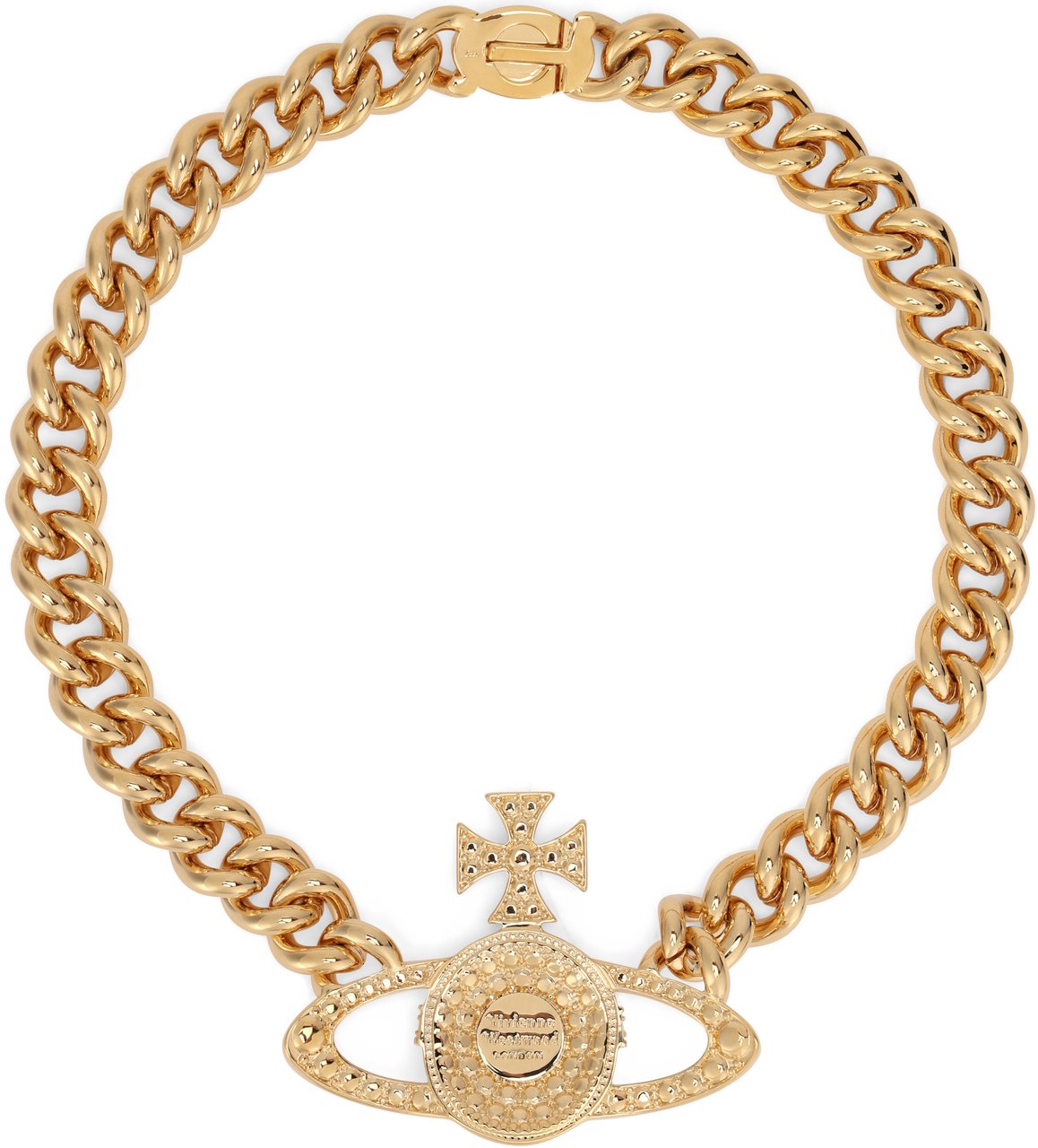 Vivienne Westwood Neysa chain necklace Goud