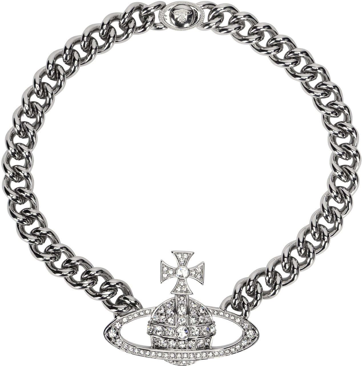 Vivienne Westwood Neysa chain necklace Zilver