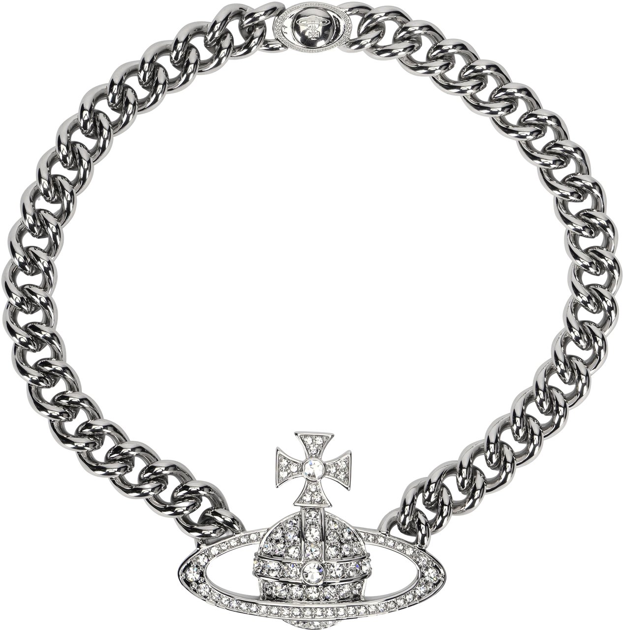 Vivienne Westwood Neysa chain necklace Zilver