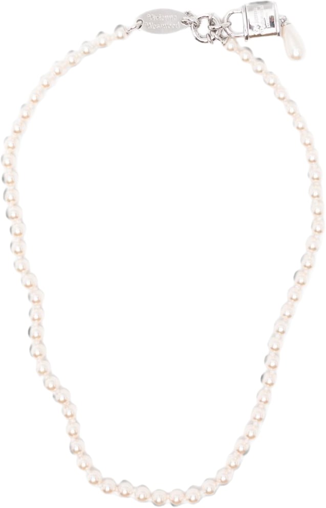 Vivienne Westwood Bijoux Platinum/Pearl Wit