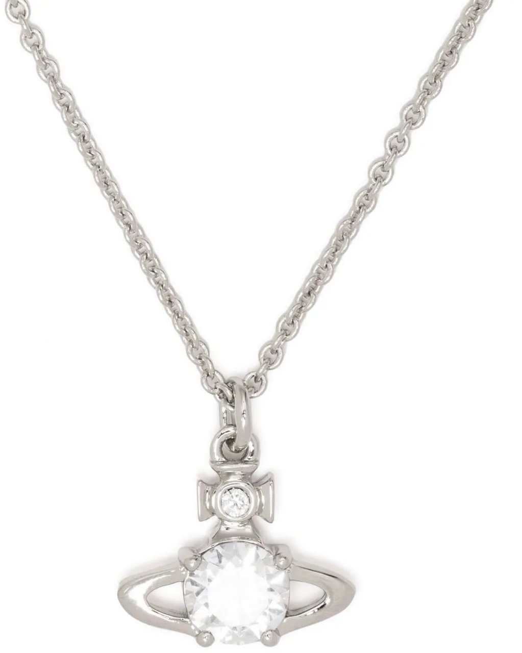 Vivienne Westwood Reina Pendant Platinum White Wit