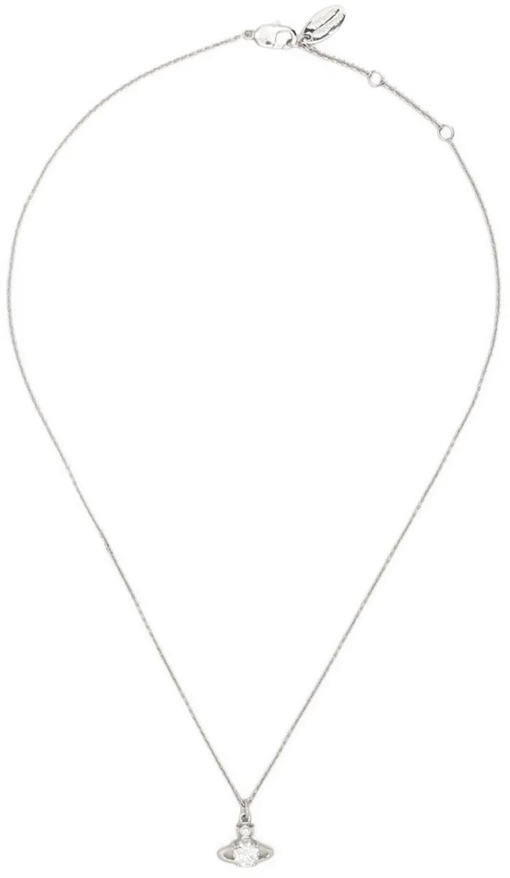 Vivienne Westwood Reina Pendant Platinum White Wit
