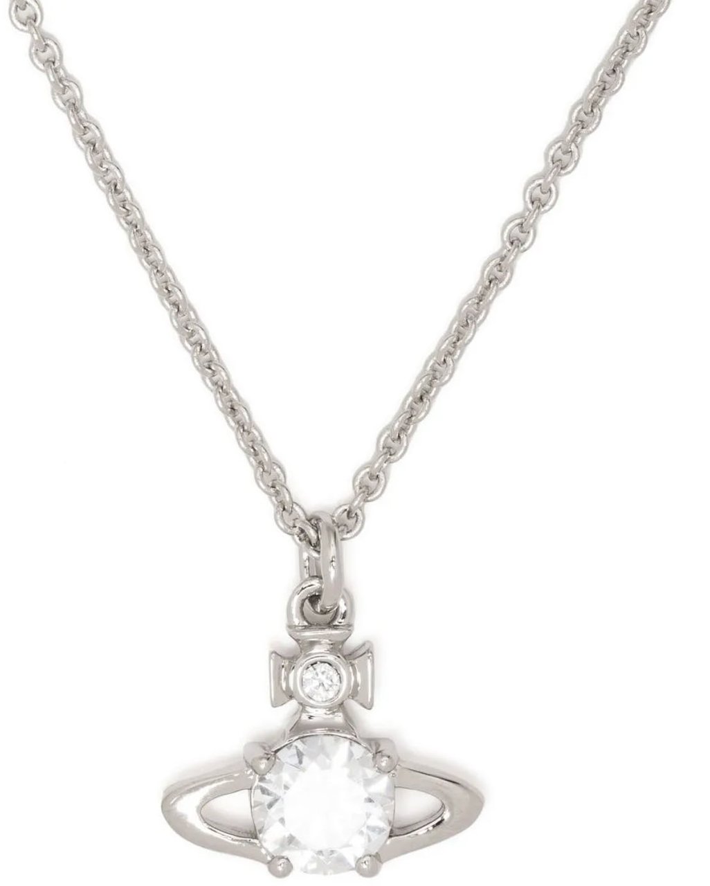 Vivienne Westwood Reina Pendant Platinum White Wit