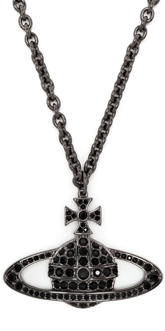 Vivienne Westwood Bijoux Ruthenium Donkergrijs